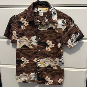 Old Navy kids medium button down Hawaiian shirt